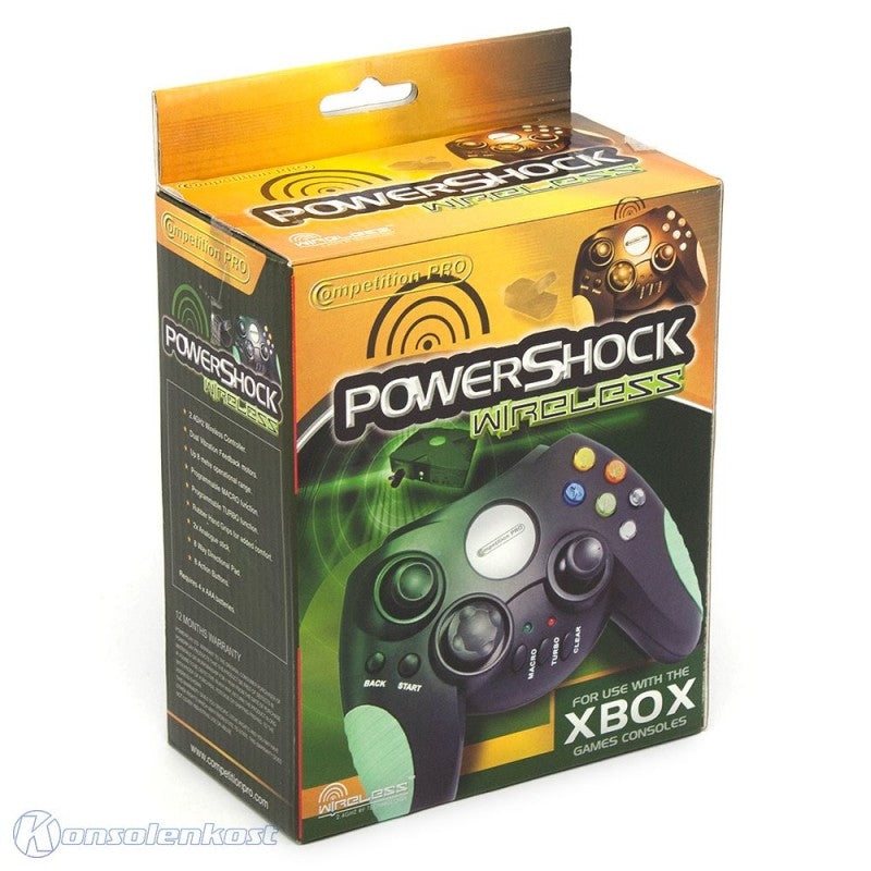 Wireless Controller / Control Pad schwarz Powershock [Competion Pro]