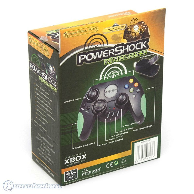 Wireless Controller / Control Pad schwarz Powershock [Competion Pro]