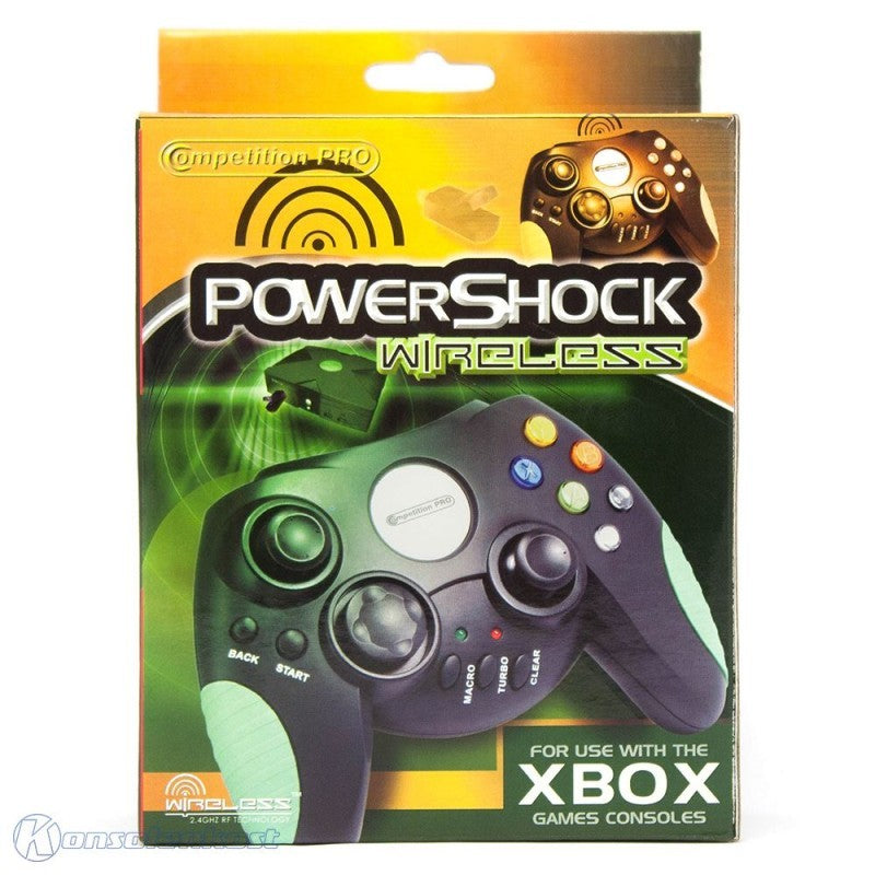 Wireless Controller / Control Pad schwarz Powershock [Competion Pro]