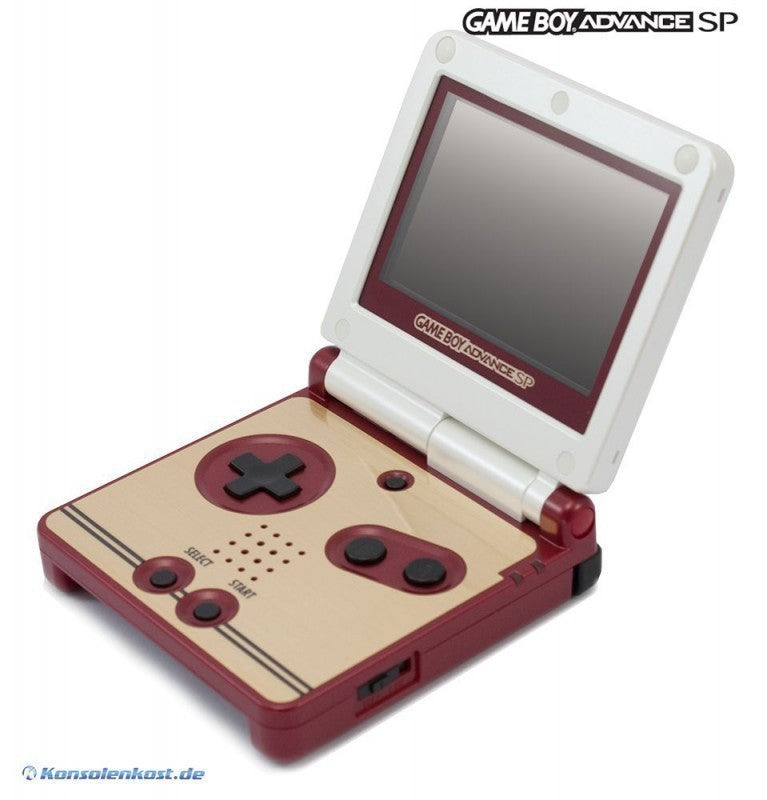 Konsole GBA SP Famicom 20th + Netzteil (JP) — Anniversary Edition