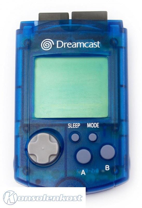 Visual Memory Unit - Memory Card blau [Sega] (US)