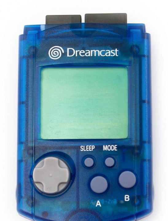 Visual Memory Unit - Memory Card blau [Sega] (US)