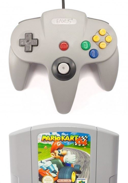 Super Mario Kart 64 + Controller