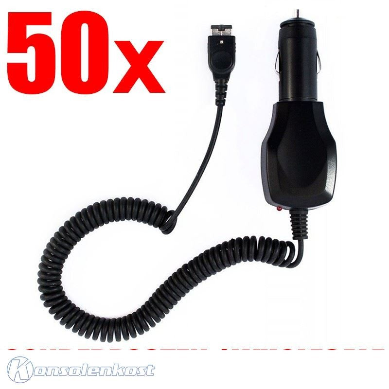 50 x GBA SP Auto Netzteil / Car Adapter [versch. Farben & Hersteller]