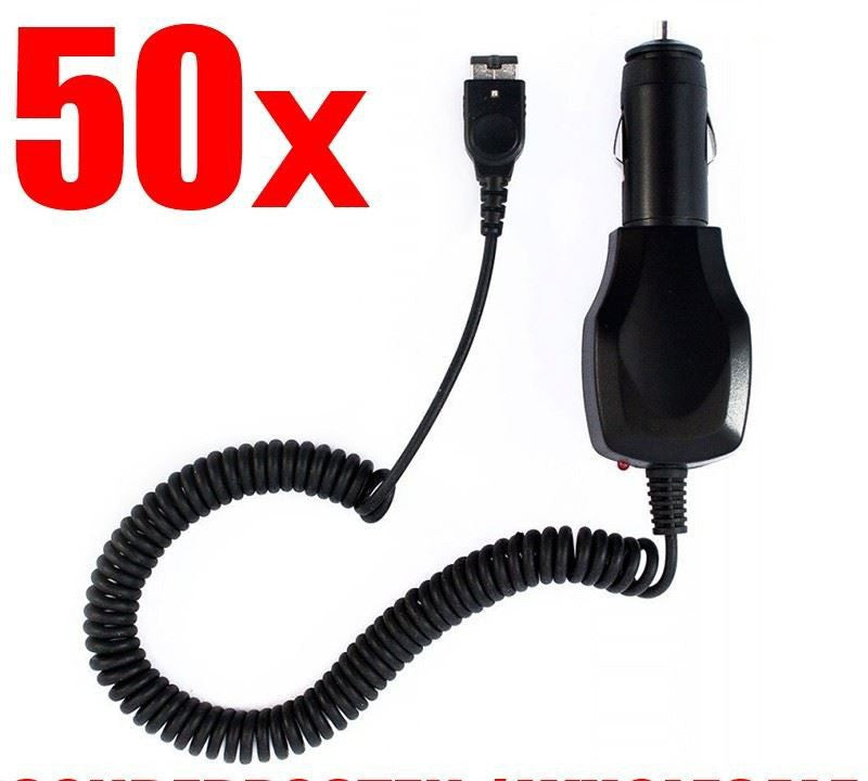 50 x GBA SP Auto Netzteil / Car Adapter [versch. Farben & Hersteller]