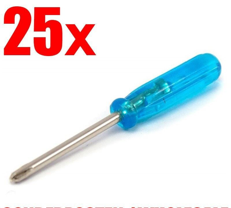 25 x Schraubenzieher / Schraubendreher