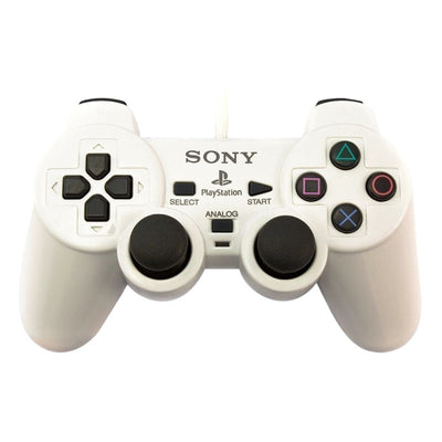 Original Dualshock 2 Controller DESR-10 Ceramic White weiß