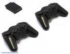 Controller / Pad Wireless Doppelpack schwarz
