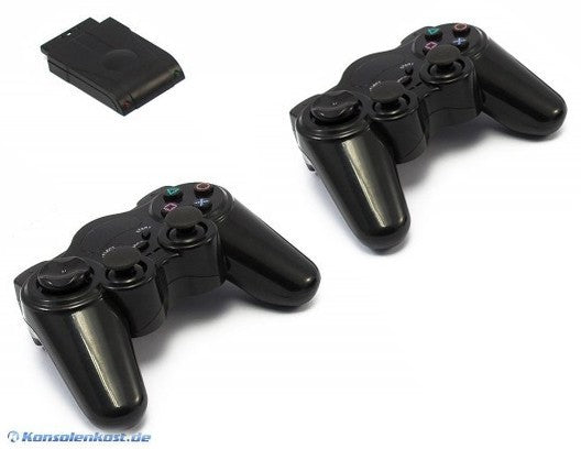 Controller / Pad Wireless Doppelpack schwarz