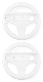 Controller Aufsatz: Lenkrad / Racing Wheel Doppelpack weiß