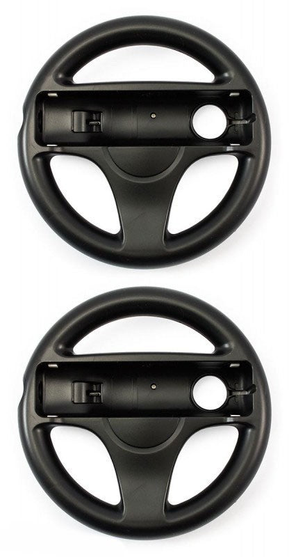 Controller Aufsatz: Lenkrad / Racing Wheel Doppelpack schwarz