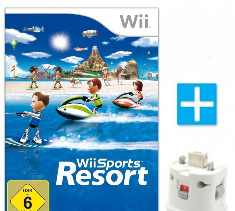 Wii Sports Resort + Motion Plus Adapter (DE)