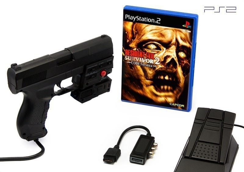 Resident Evil: Survivor 2 + Laser Blaster Lightgun + Laserpointer