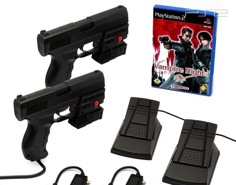 Vampire Night + 2 x Laser Blaster Lightgun + Laserpointer