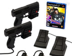 Crisis Zone + 2 x Laser Blaster Lightgun + Laserpointer