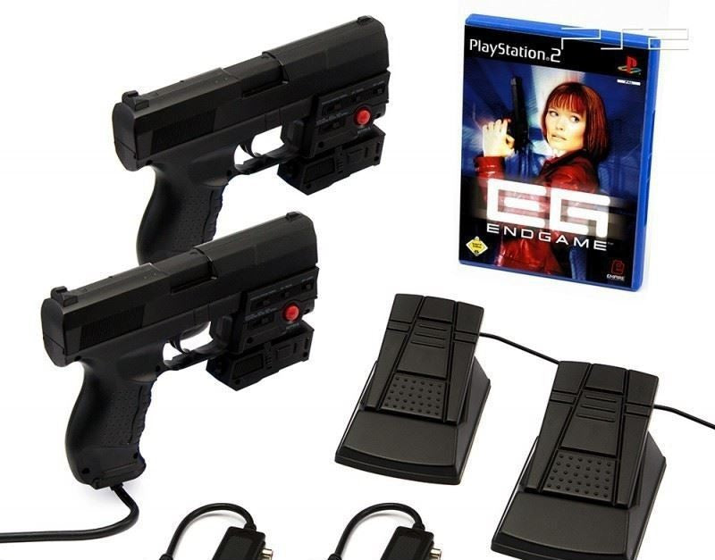 Endgame + 2 x Laser Blaster Lightgun + Laserpointer
