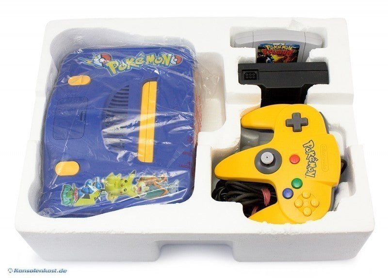 Konsole Pokemon Stadium Battle Set + Spiel + Original Controller