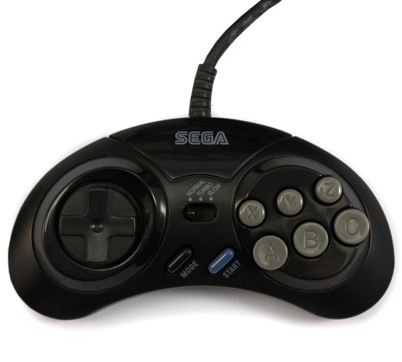 Original 6-Button Controller / Control Pad mit Rapid-Fire MK-1470 [SEGA]