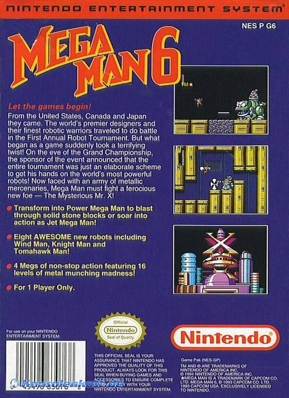 Mega Man 6 (US)