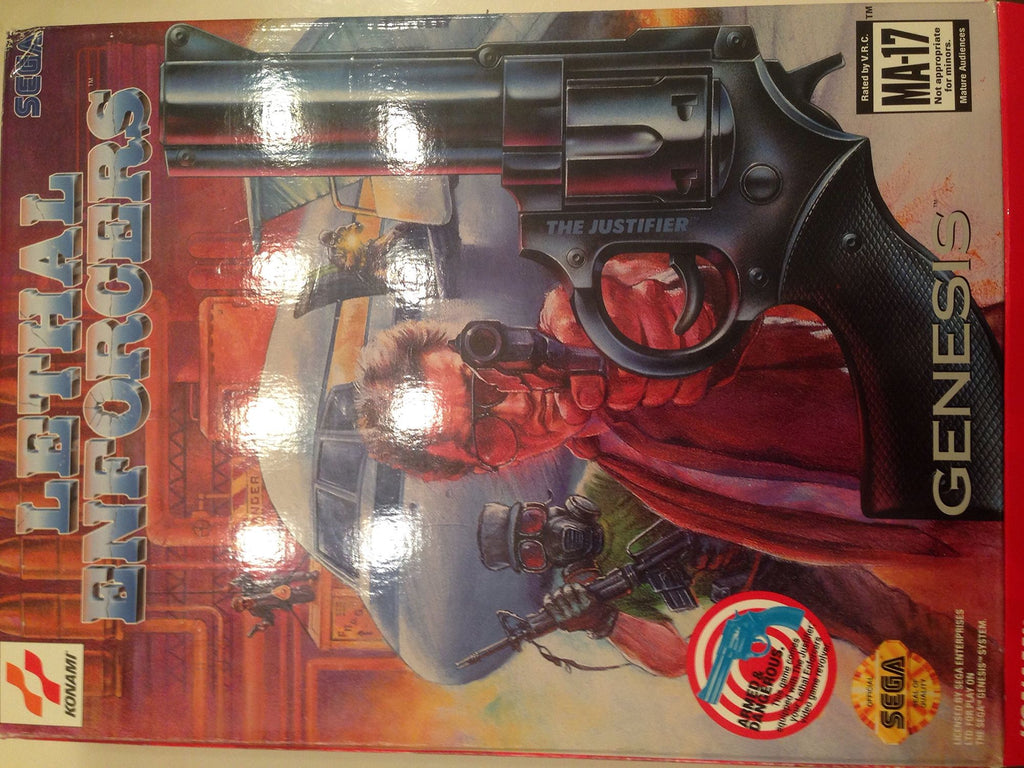 Lethal Enforcers + Light Gun (US) — Big Box