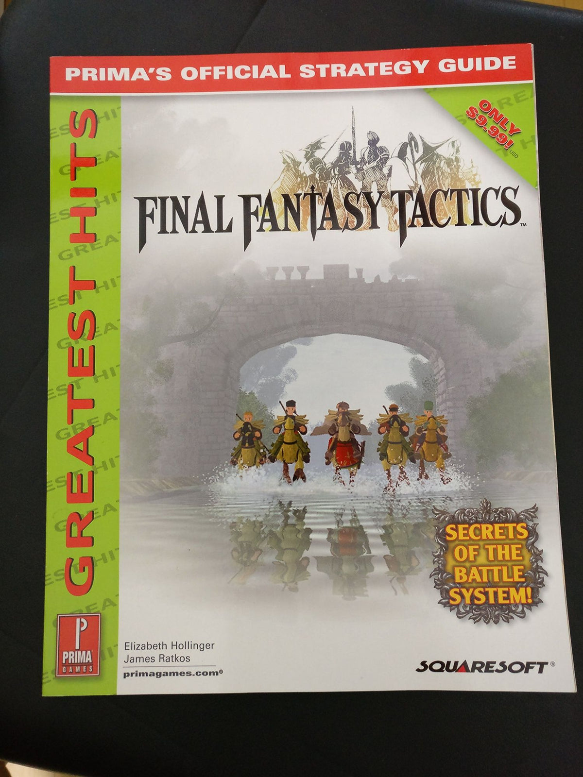 Final Fantasy Tactics : Prima's Official Strategy Guide Spieleberater — Greatest Hits