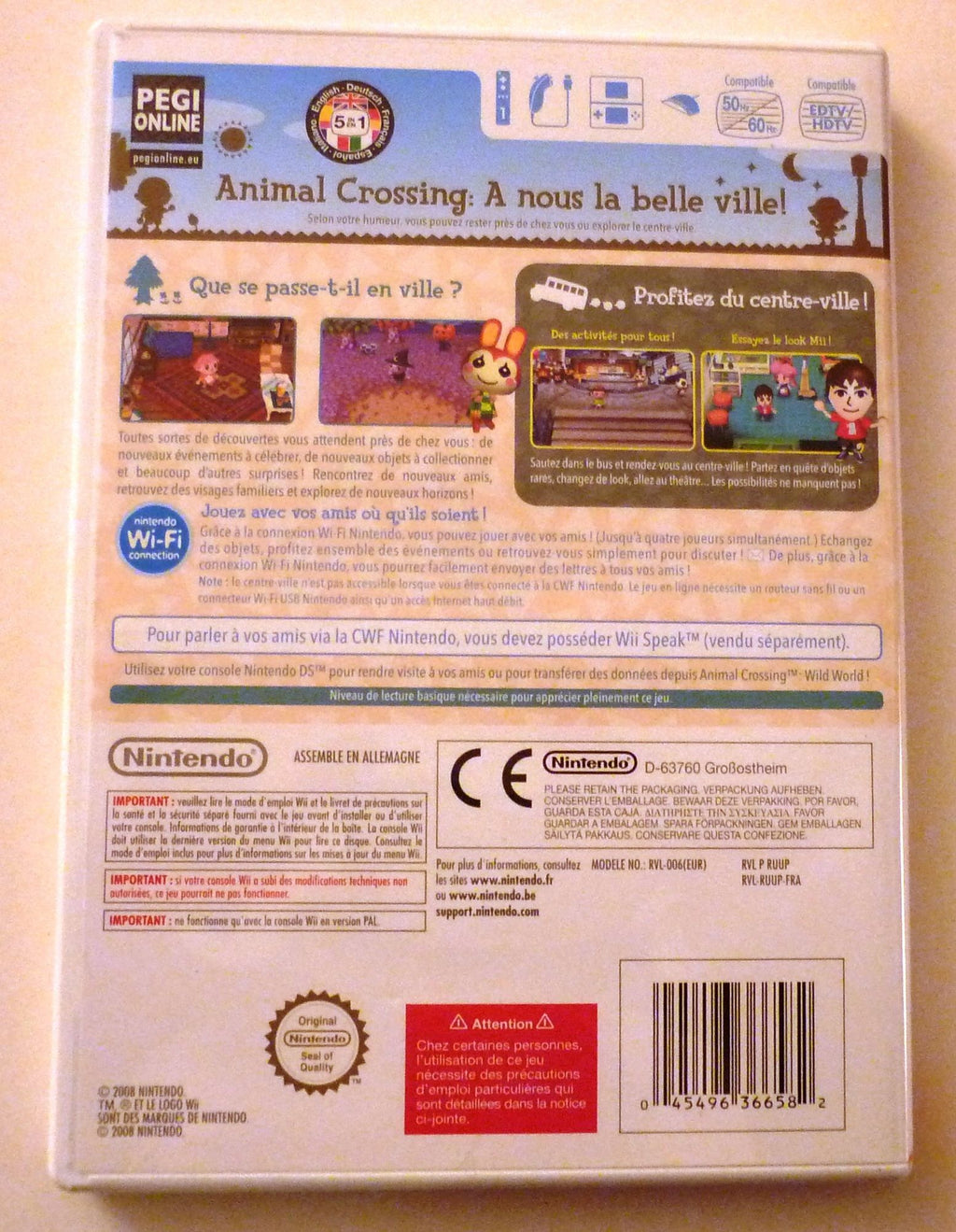 Animal Crossing: Let's go to the City (FR)