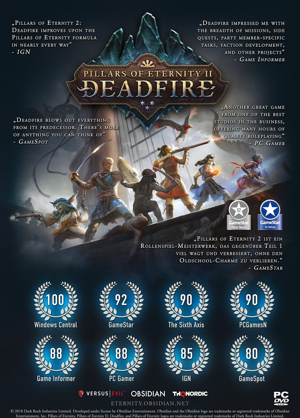 Pillars of Eternity II Deadfire Ultimate (DE) — Collector's Edition