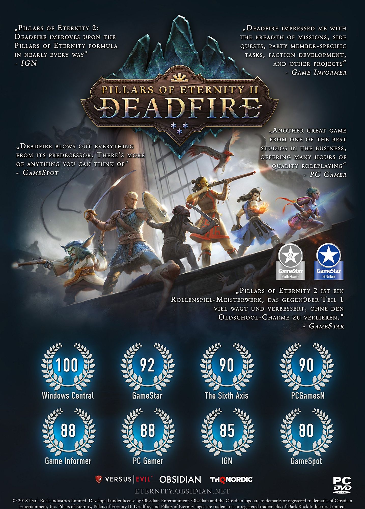 Pillars of Eternity II Deadfire Ultimate (DE) — Collector's Edition