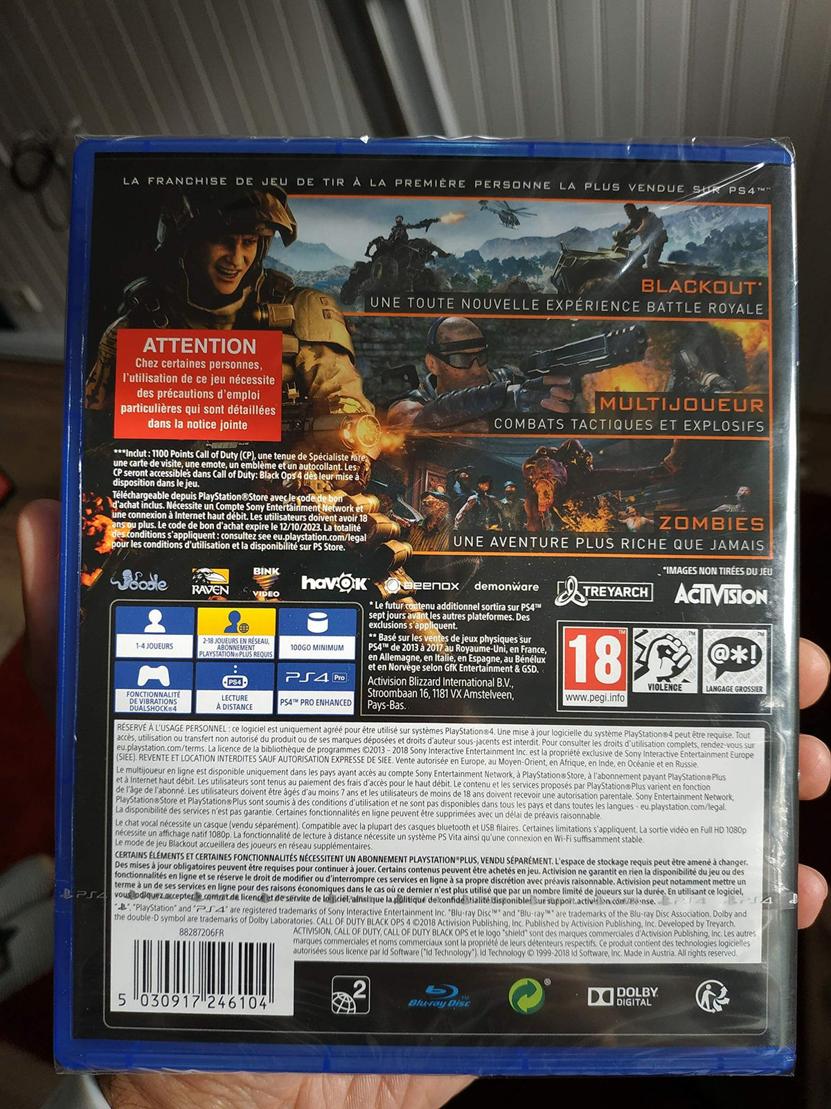 Call Of Duty: Black Ops 4 Specialist Edition (FR) — Specialist Edition