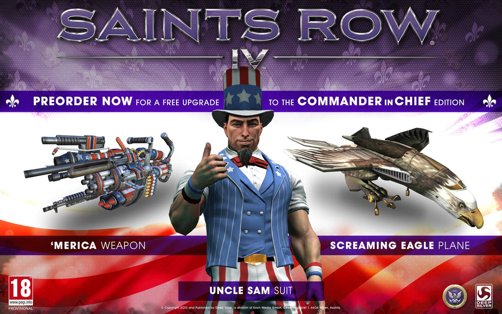 Saints Row IV Commander in Chief Edition (GB) — Commander in Chief Edition
