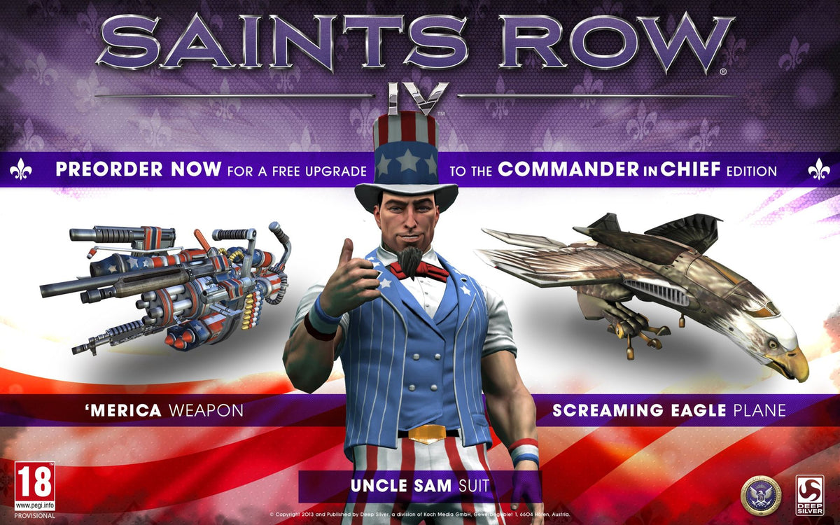Saints Row IV Commander in Chief Edition (GB) — Commander in Chief Edition