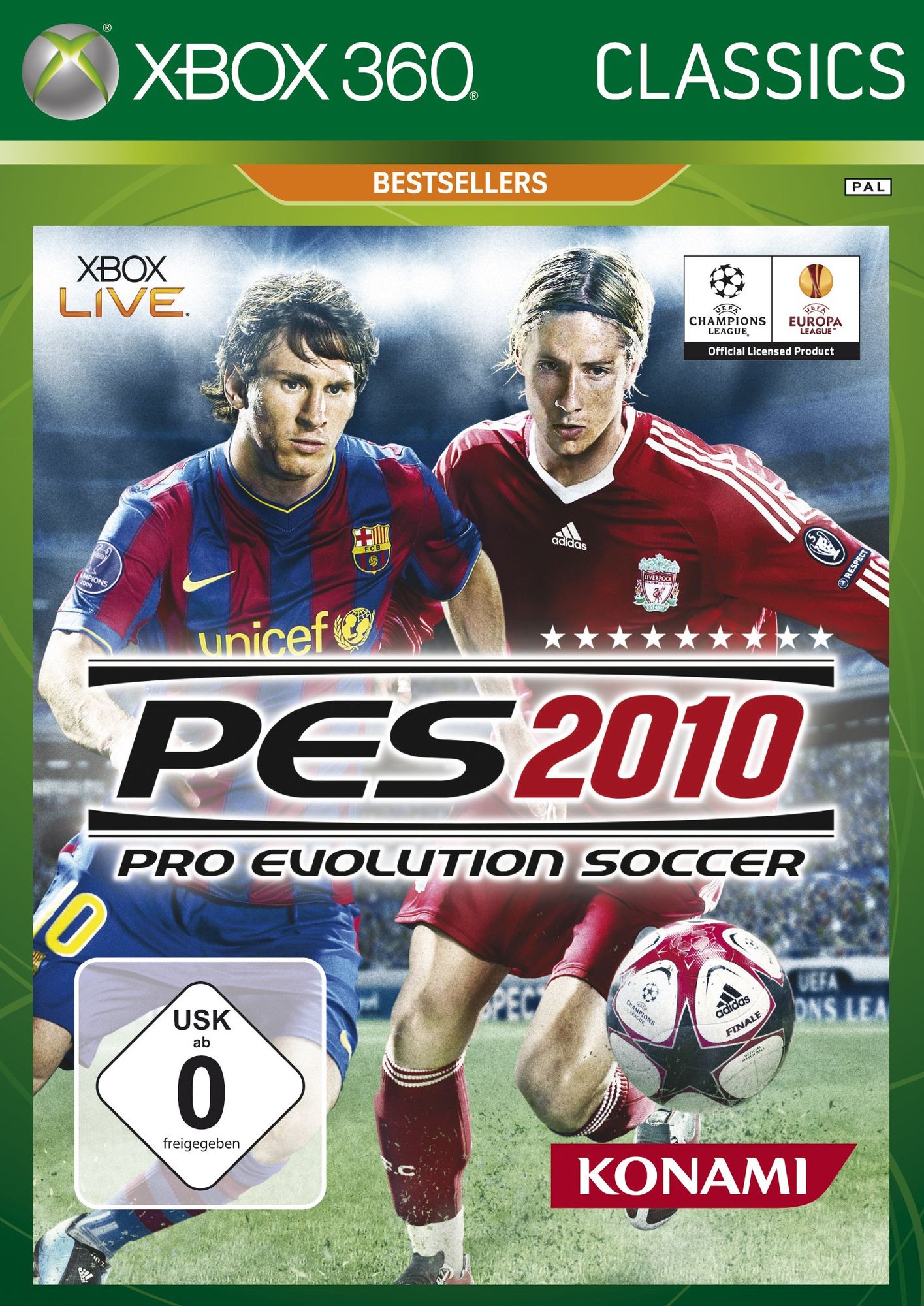 Pro Evolution Soccer 2010 (DE) — Classics