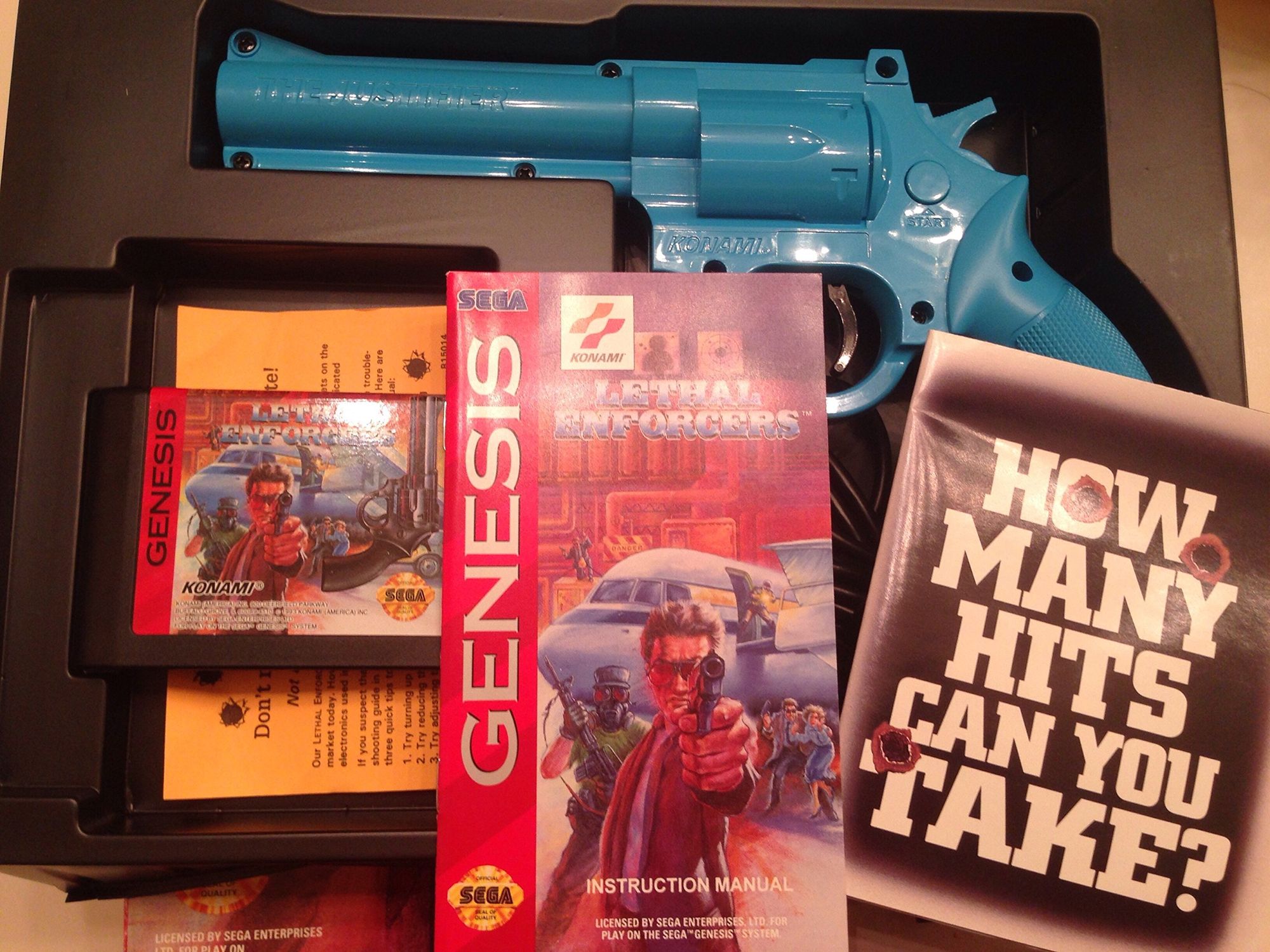 Lethal Enforcers + Light Gun (US) — Big Box