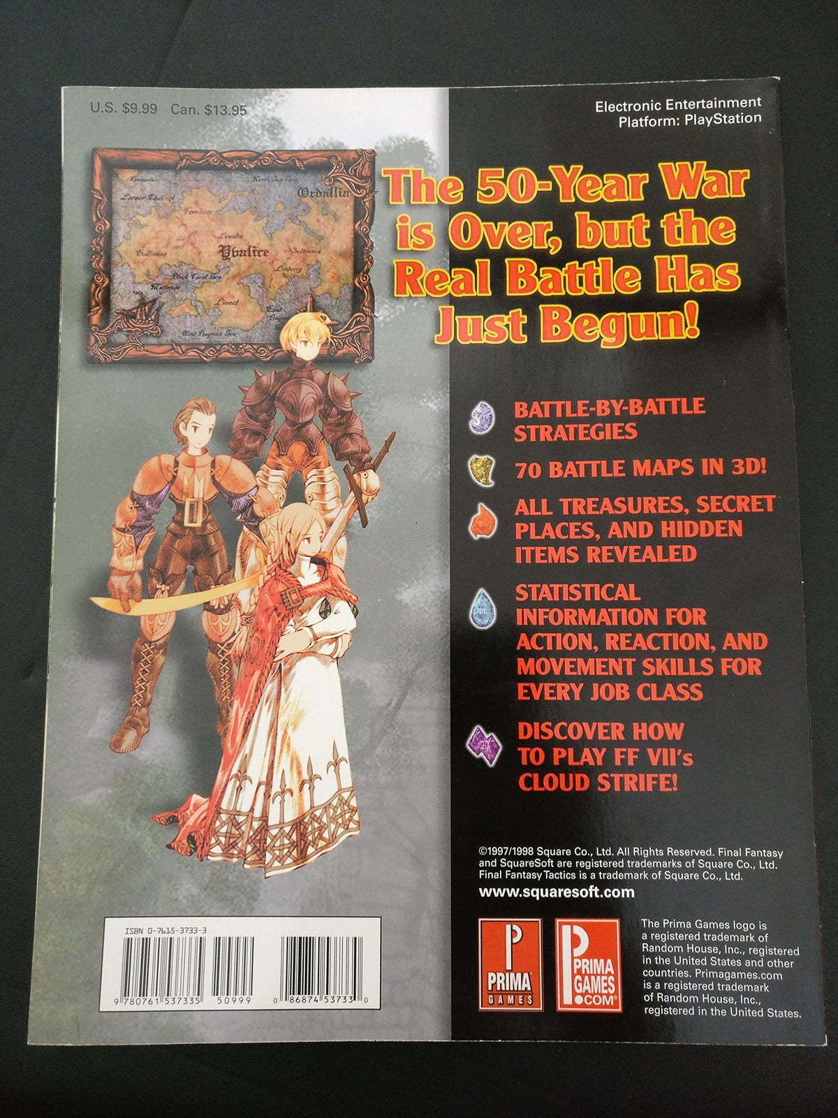 Final Fantasy Tactics : Prima's Official Strategy Guide Spieleberater — Greatest Hits
