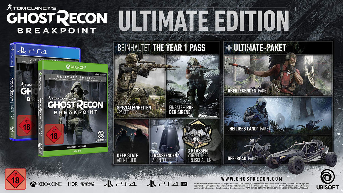 Tom Clancy’s Ghost Recon: Breakpoint (DE) — Ultimate Edition