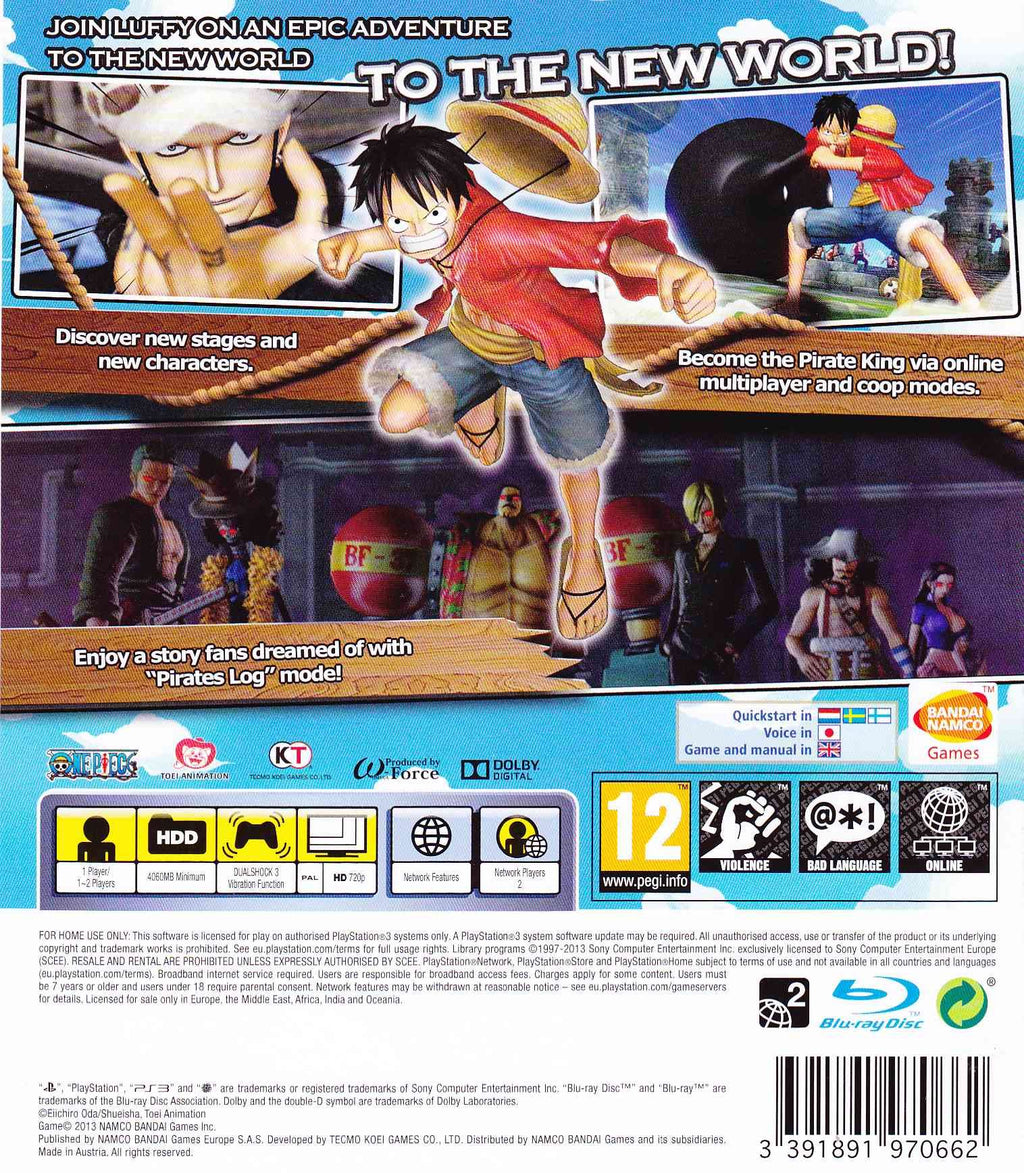 ONE PIECE Pirate Warriors 2 (GB)