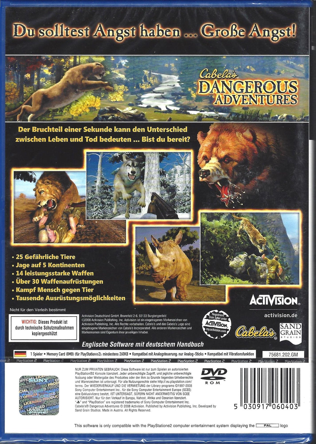 Cabela's Dangerous Adventures (DE)