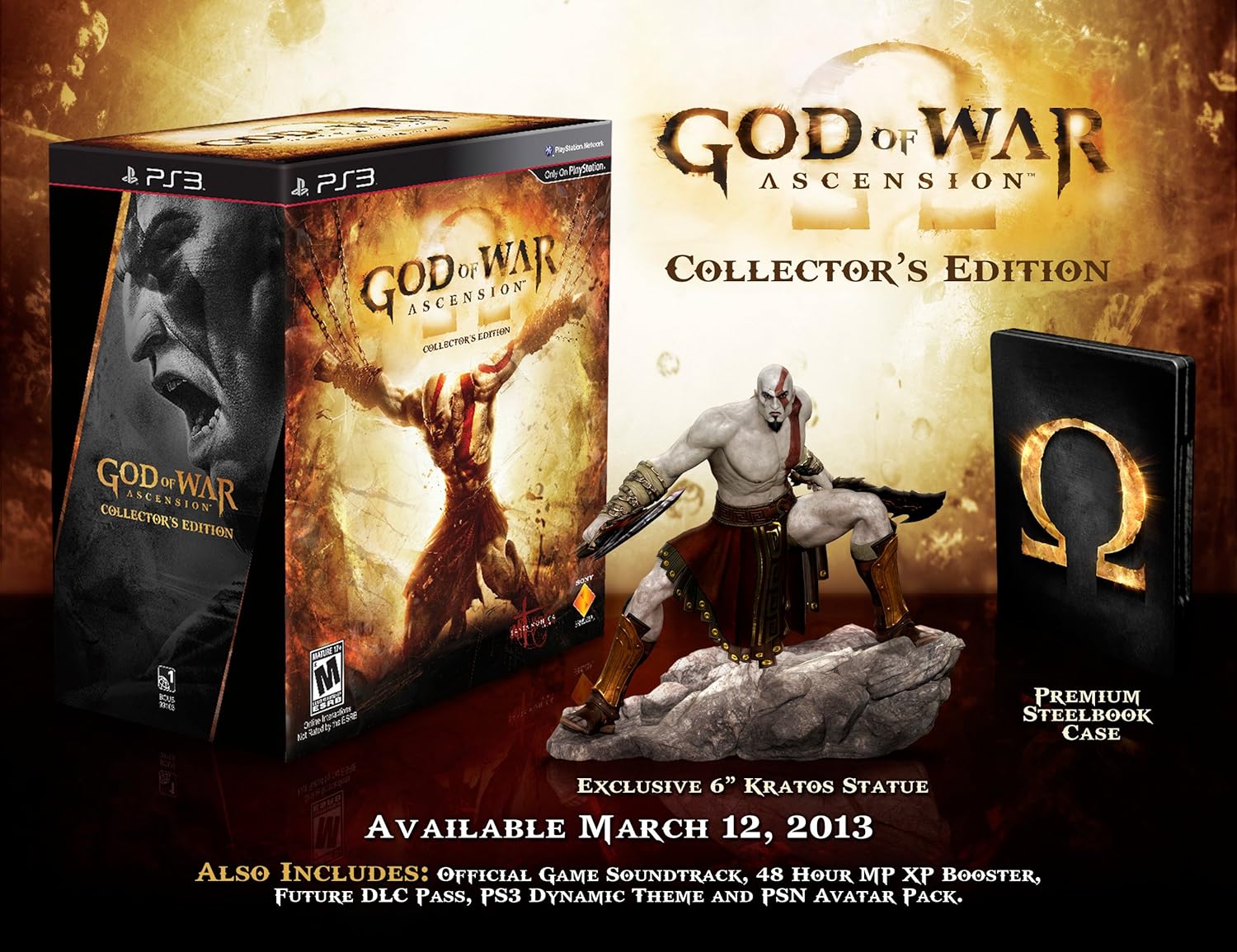 God of War: Ascension Collector's Edition (US) — Big Box