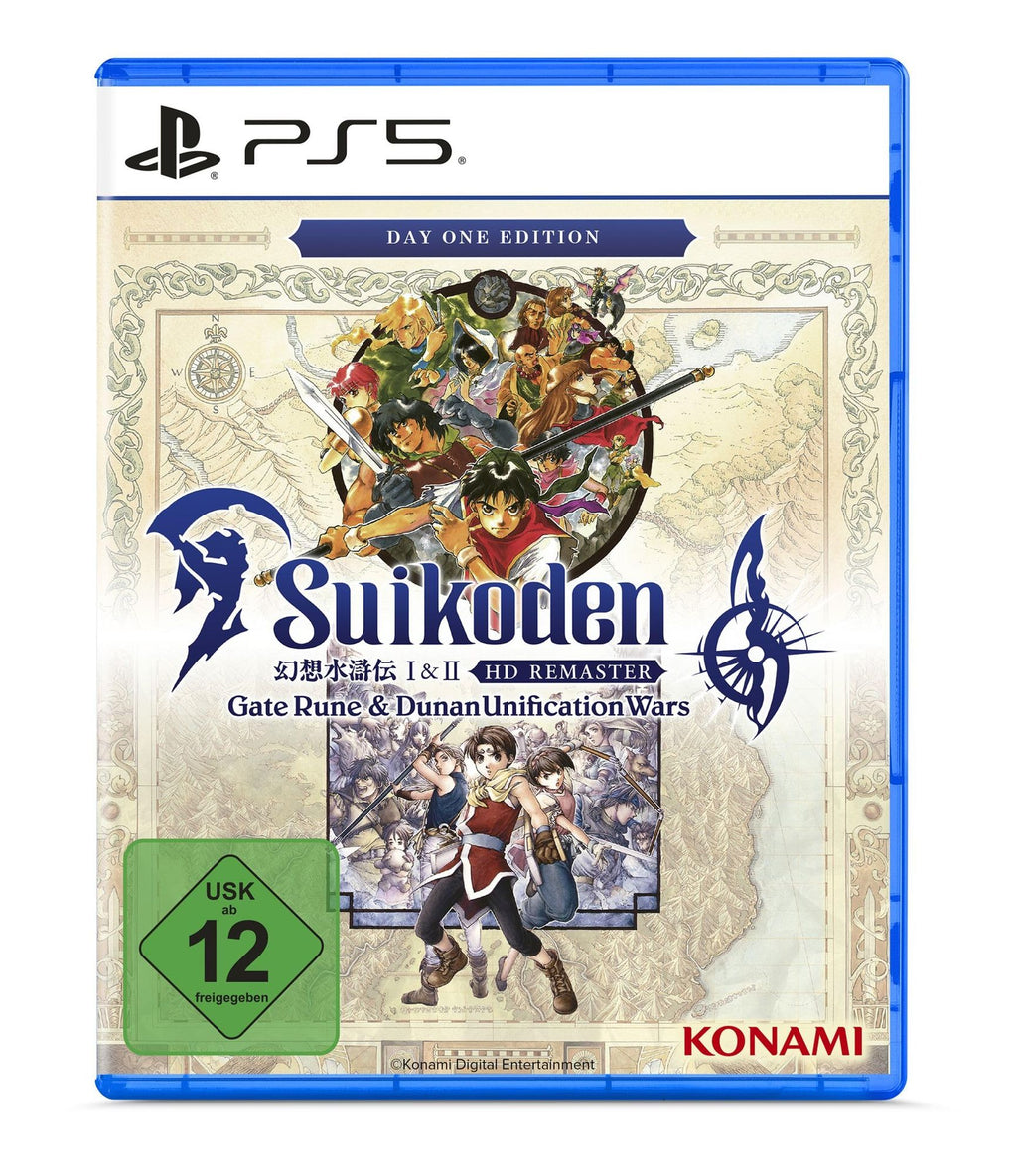 Suikoden 1 & 2 HD Day One Edition (DE) — Remastered