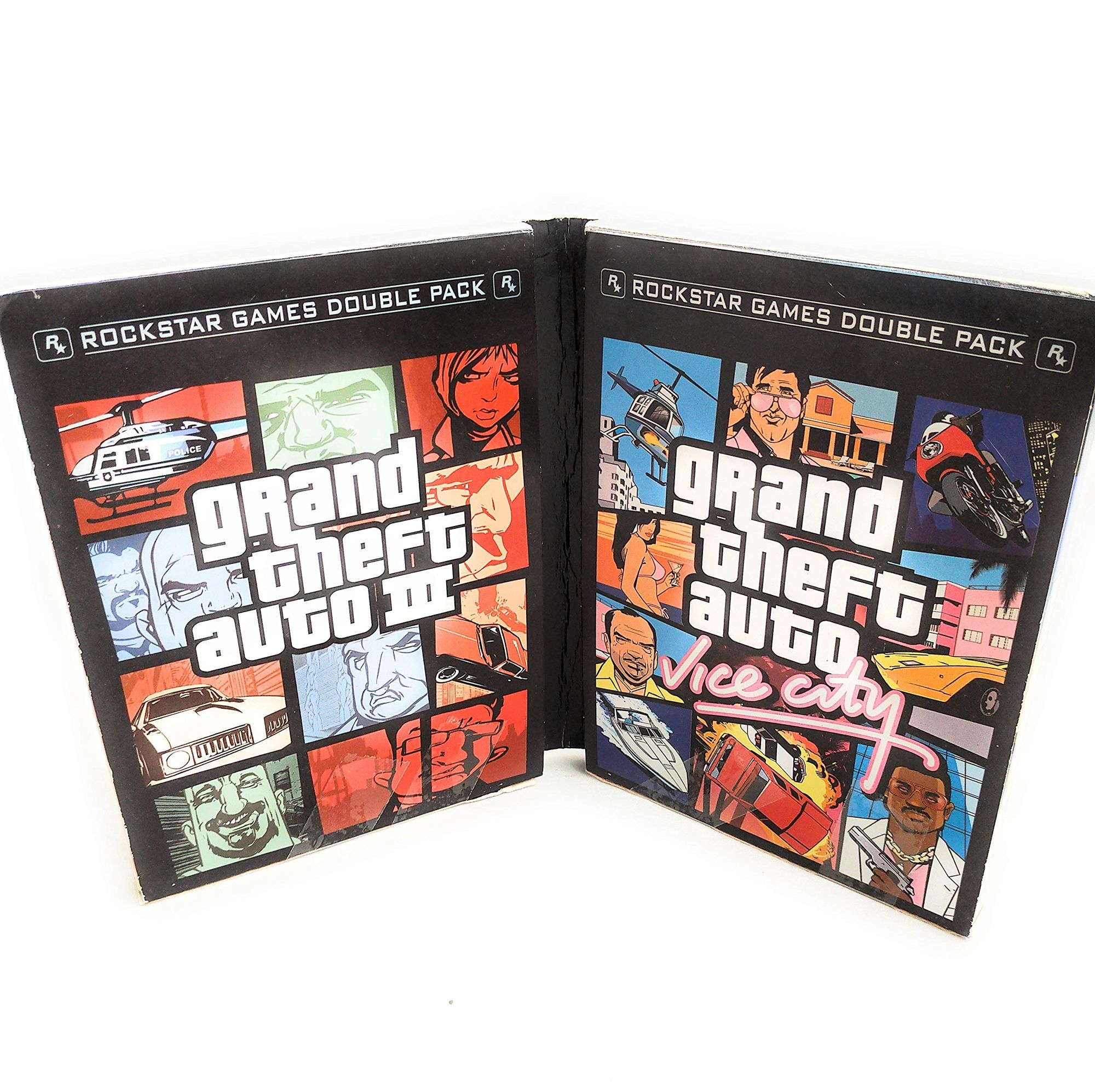 Grand Theft Auto Doppelpack: GTA III & Vice City Xbox Collection (GB)