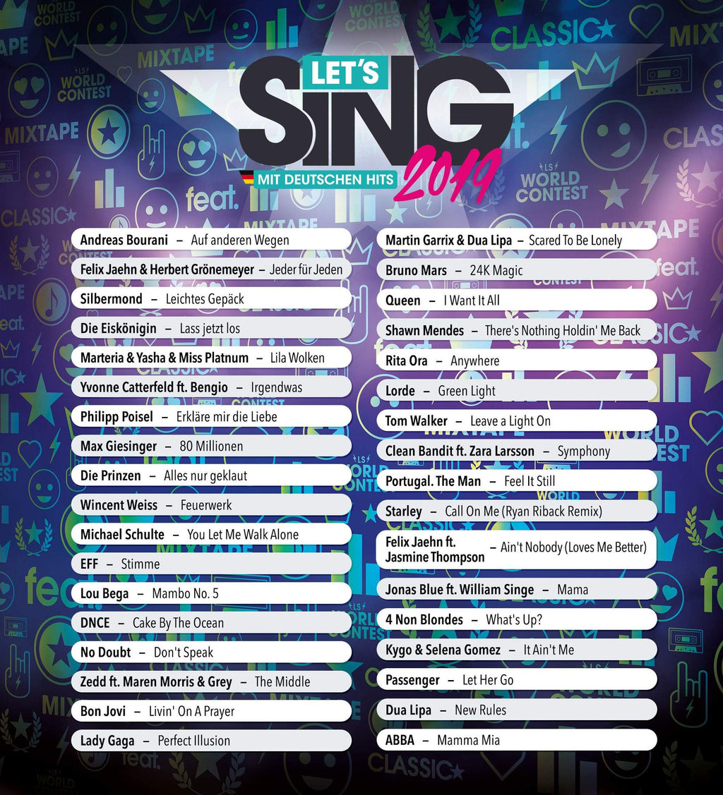 Let's Sing 2019 mit deutschen Hits (AT)