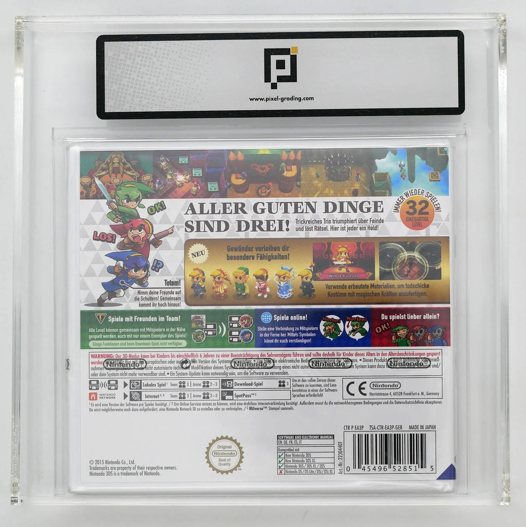 The Legend of Zelda: Tri Force Heroes Pixel Grading SEALED 90+ 16806218 (DE) · Sammlerstück