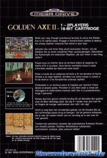 Golden Axe 2 (EU)