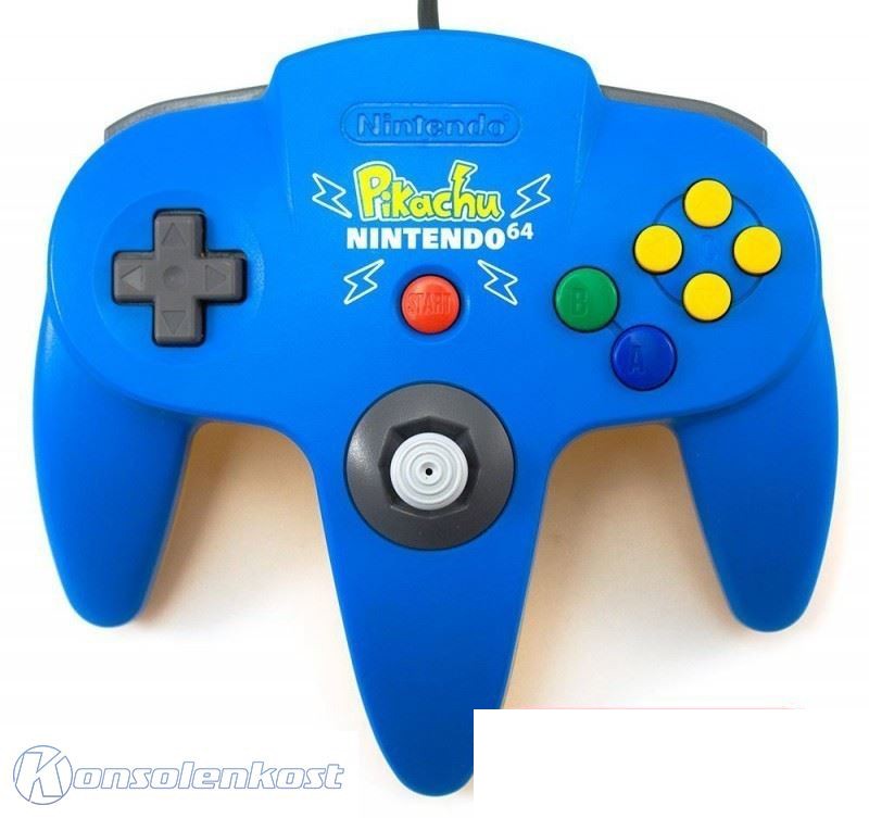Original Controller Light Blue Pikachu Edition NUS-005 [Nintendo] — Light Blue Pikachu Edition NUS-005