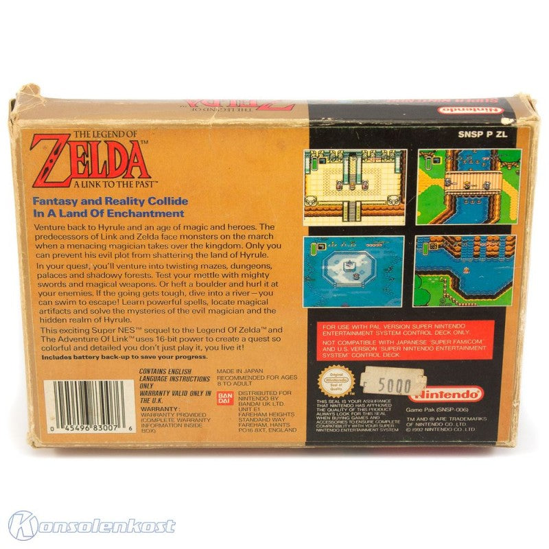 Legend of Zelda: Link to the Past + Map