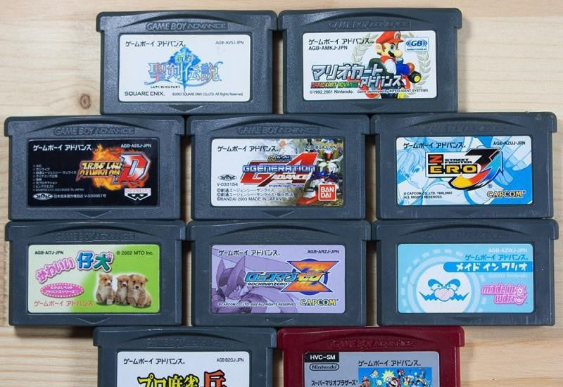 10 GameBoy Spiele zum TOP Preis! - GBA72 (JP)