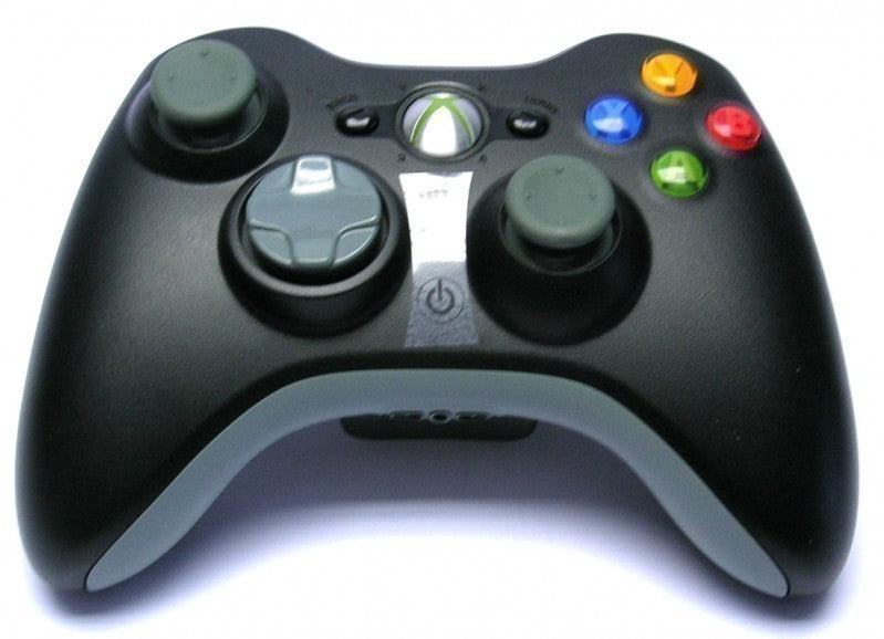 Original Wireless Controller + Akku + Ladekabel schwarz-grau [Microsoft]