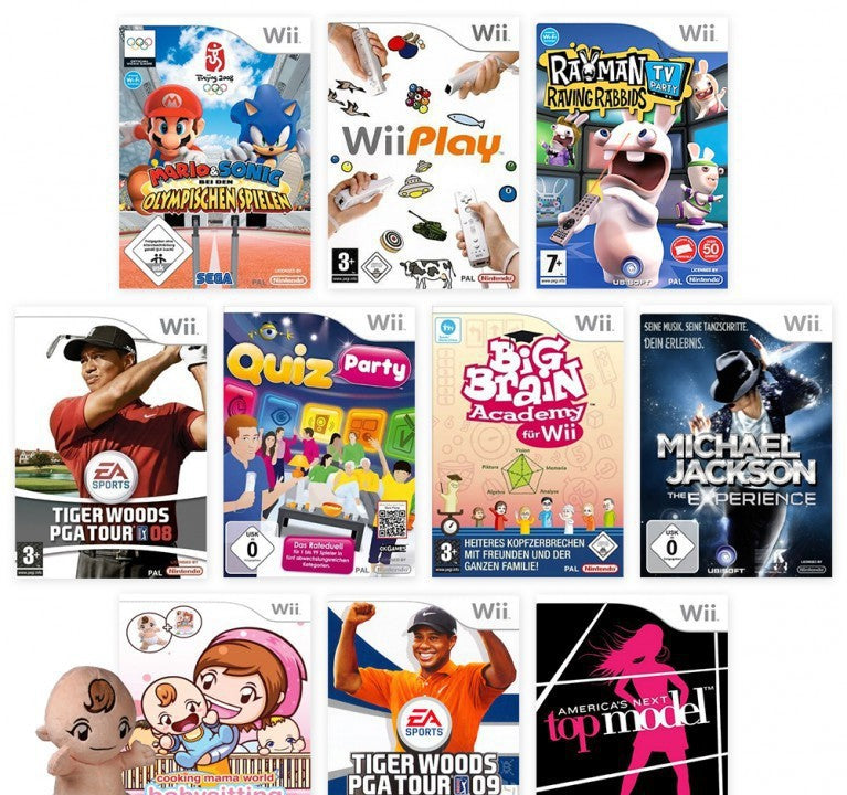 Spiele Mega Bundle: 10 Spiele + Stoffpuppe