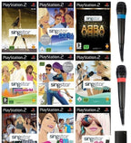 SingStar Megabundle: 9 Spiele & 2 Original Mikrofone & Adapter