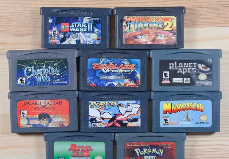 10 GameBoy Spiele zum TOP Preis! - GBA79